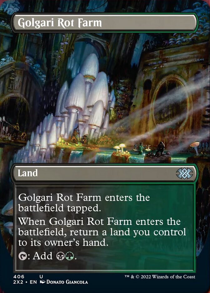 Golgari Rot Farm - Double Masters 2022 - Near Mint EN MTG