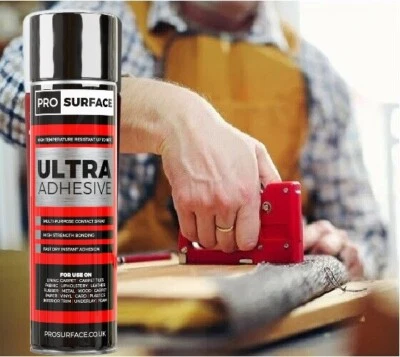 TRIM FIX HIGH TEMP ADHESIVE FOR HEADLINERS CARPET INTERIOR TRIM - FIX ALL TRIM