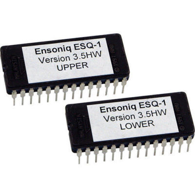 Ensoniq ESQ1 OS Version 3.5 Hidden Waves Accessible ESQ-1 Eprom Upgrade Chip Ic