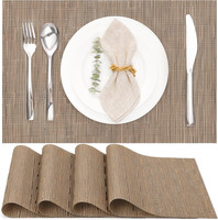 Myir JUN Tischsets Abwaschbar Tischsets Platzsets Abwaschbar Platzdeckchen | Was