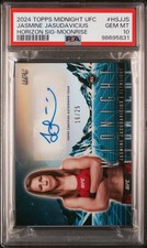 2024 TOPPS MIDNIGHT UFC HORIZON SIGNATURES JASMINE JASUDAVICIUS 16/25 PSA 10