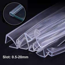 Silicone U Channel Edging Trim Seal Door Window Edge Protector Strip Per Meter