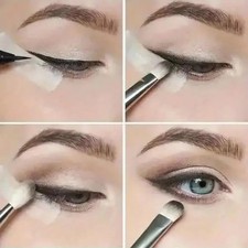 1PC non-woven skin color eye shadow protective sticker tape breathable natural d