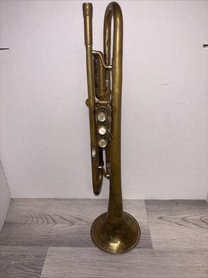 Vintage Carl Fischer Artist Trumpet B Flat Brass Instrument