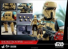 Hot Toys 1 6 MMS592 Shoretrooper Squad Leader Rogue One Star Wars New