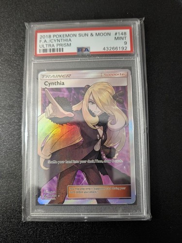 Cynthia graded PSA 9 for sale on eBay
