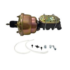 7 Zinc Dual Power Brake Booster W 1 Bore Bail Top Master Cylinder Street Road 7 Zinc Dual Power Brake Booster W 1 Bore Bail Top Master Cylinder Street Road