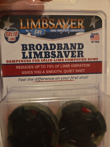 Simms LIMBSAVER Broadband Dampeners for Solid Limb Compound Bows - 2 Pack - Picture 6 of 6