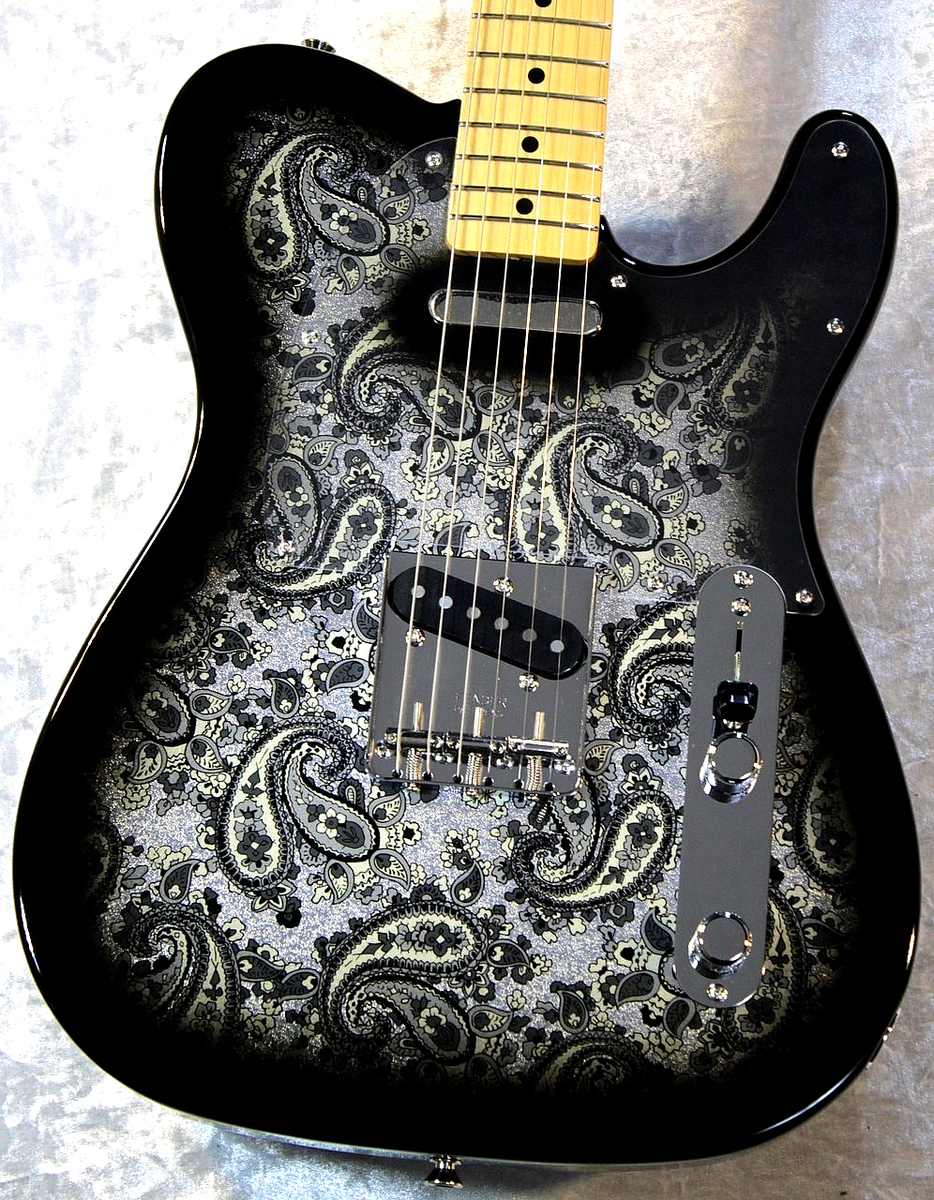 Fender Made in Japan Limited Telecaster Black Paisley Limited
