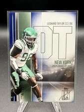 2024 Topps Signature Class Leonard Taylor III /175