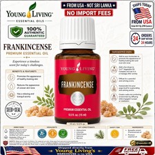 Young Living Frankincense Premium Essential Oil -15ml -New  Sealed   From USA  