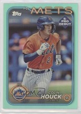 2024 Topps Pro Debut Aqua Foil 1/75 Colin Houck #PD-180 1p5