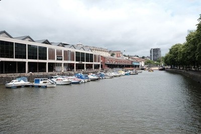 Photo A3 St Augustine's Reach, Bristol Bedminster This is the point wher c2017