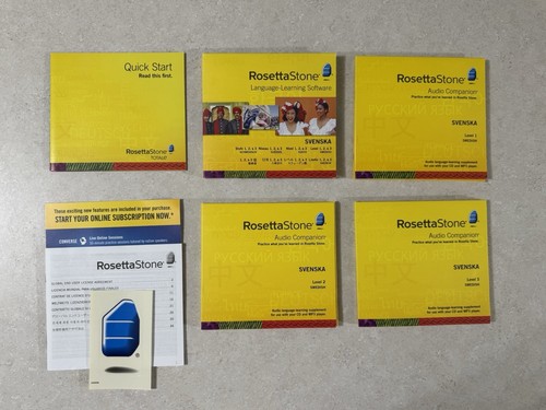 Rosetta Stone Svenska "Swedish" Level 1,2 And 3 - Afbeelding 3 van 3