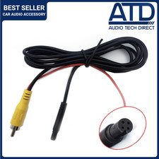 4pin To RCA Male Cable Camera Extension Interface Trigger Rear View Backup Phono