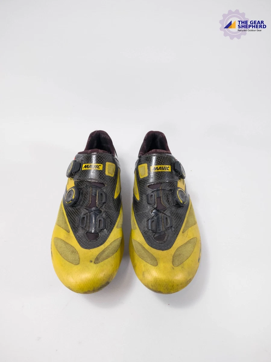 Preços baixos em Sapatos de Ciclismo Amarelo Mavic Ciclismo para