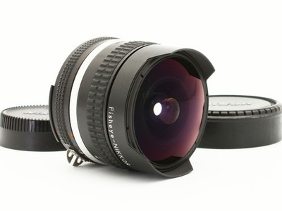 [Please read description] Nikon Nikkor AI-S 16mm f2.8 Fisheye Lens Tested Japan