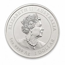 2021 Elizabeth II 999 Silver Australia Year Of The OX Coin RARE Proof