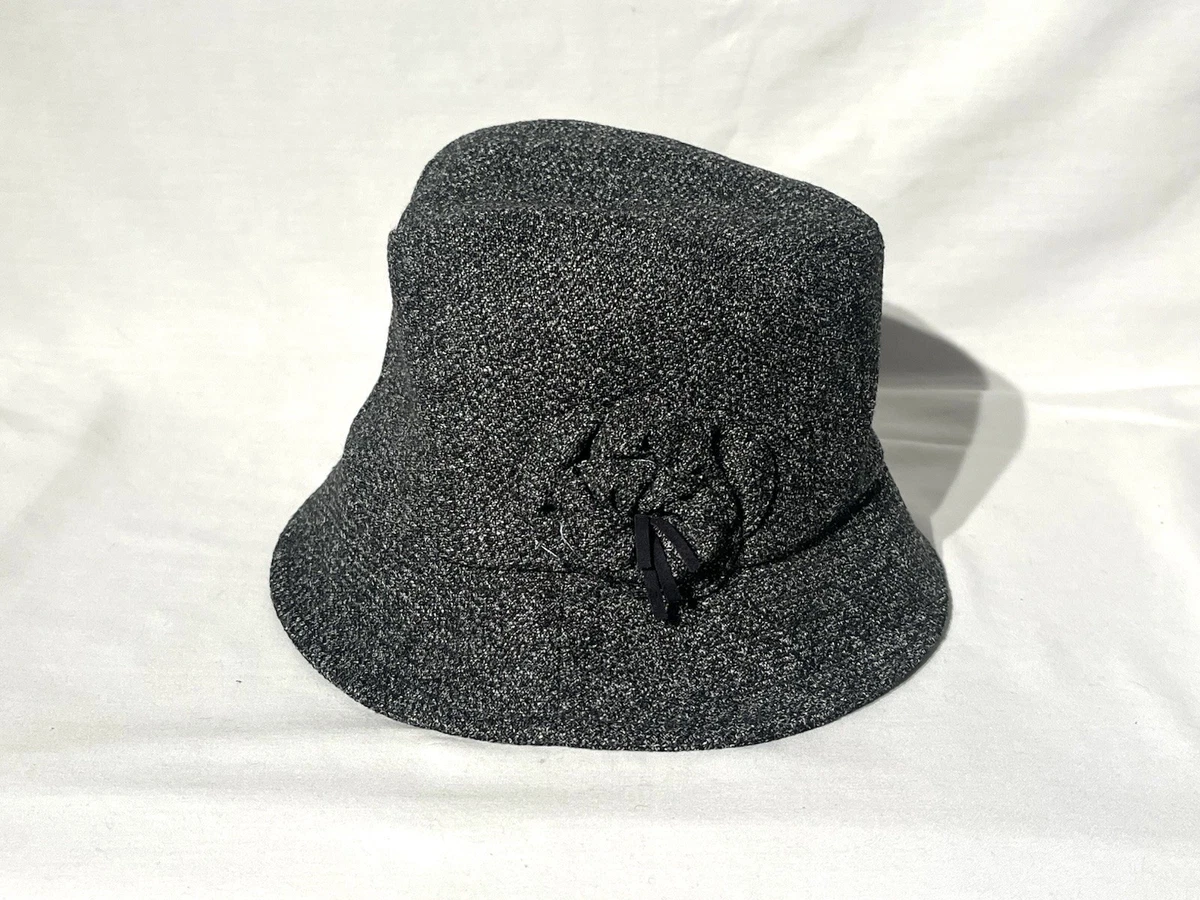 Betmar Italian Wool Fedora Hat Charcoal Gray Upturned Brim Y2K MAVERICK Men main image 3