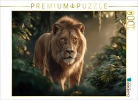 Puzzle Calvendo Un Lion Majestueux Dans La Jungle | 1000 PièCes, Format Assemblé