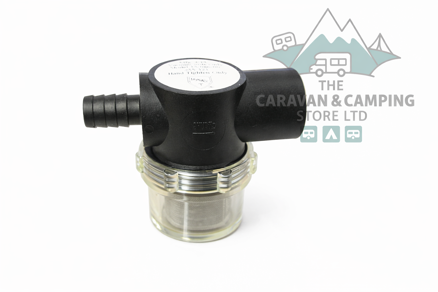 Shurflo 255-223 Water Pump Strainer 1/2"" In-Line Twist On Filter Caravan Mhome