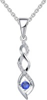Halskette Sterling Silber 925 Unendlichkeit AnhäNger Mit Zirkonia Damen Schmuck