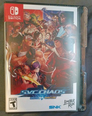 SNK Vs Capcom SVC Chaos Classic Edition SWITCH Limited Run  NEW 1 day ship
