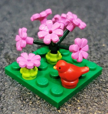 Lego 40638 Heart Ornament Plus Own Design LEGO Spring Flower and