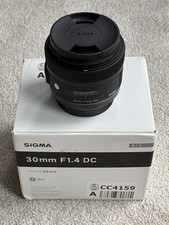 Sigma 30mm f/1.4 DC HSM Art Sony Alpha (A) Mount