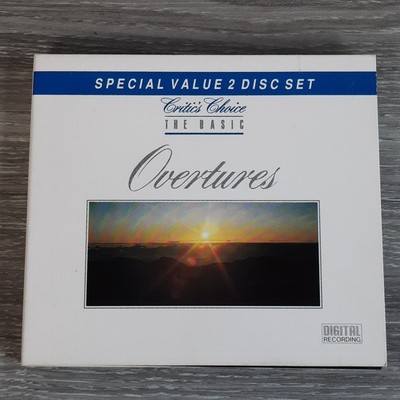 Critics Choice The Basic Overtures 2-Disc CD Set English Philharmonic
