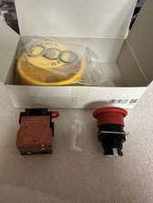 New for OMRON  A22E-M-12-EMS + A22-EZ3 emergency stop switch