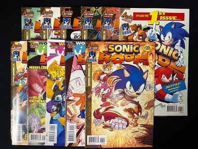Sonic Boom #1-11 Complete 2014-2015 Archie Comics Series