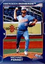 2025 Aberdeen IronBirds Choice #19 Michael Forret - NM Baseball Card