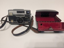Vintage Kodak Instamatic 800 126 Rangefinder Camera 38mm f2.8 Lens, Strap Case
