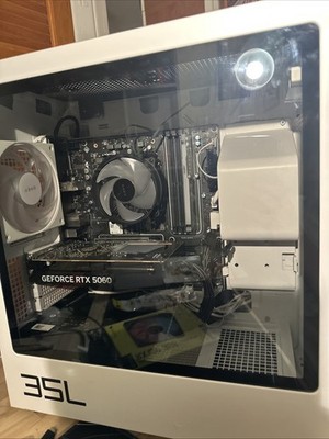 OMEN 35L PC Gaming Ryzen 5 8400 6-Core with RTX 5060, 16GB RAM, 1 TB, Windows 11