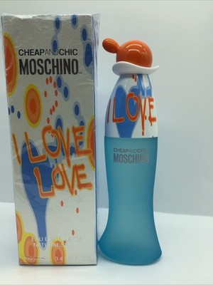 BNIB I Love Love Cheap and Chic Moschino Women 3.4oz Eau de Toilette Spray