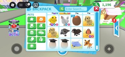Adopt Me! Pets Collection Neon Ride Fly Mega Neon Virtual Game Assets