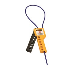 Martindale CABLOK3BL 3m Adjustable Cable Lockout Device Holds Up To 6 Padlocks