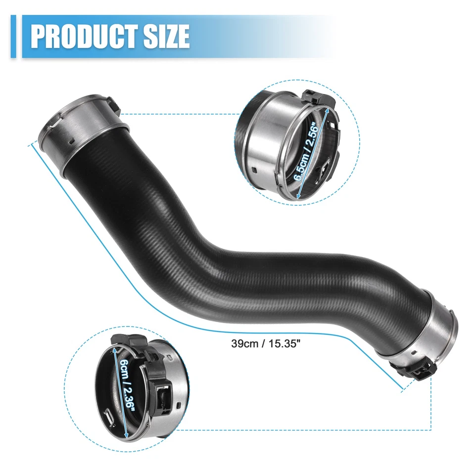 Mangueira externa intercooler turbocompressor nº 14463-4KV0A para Nissan NP300 D40 D23 - Imagem 4 de 4