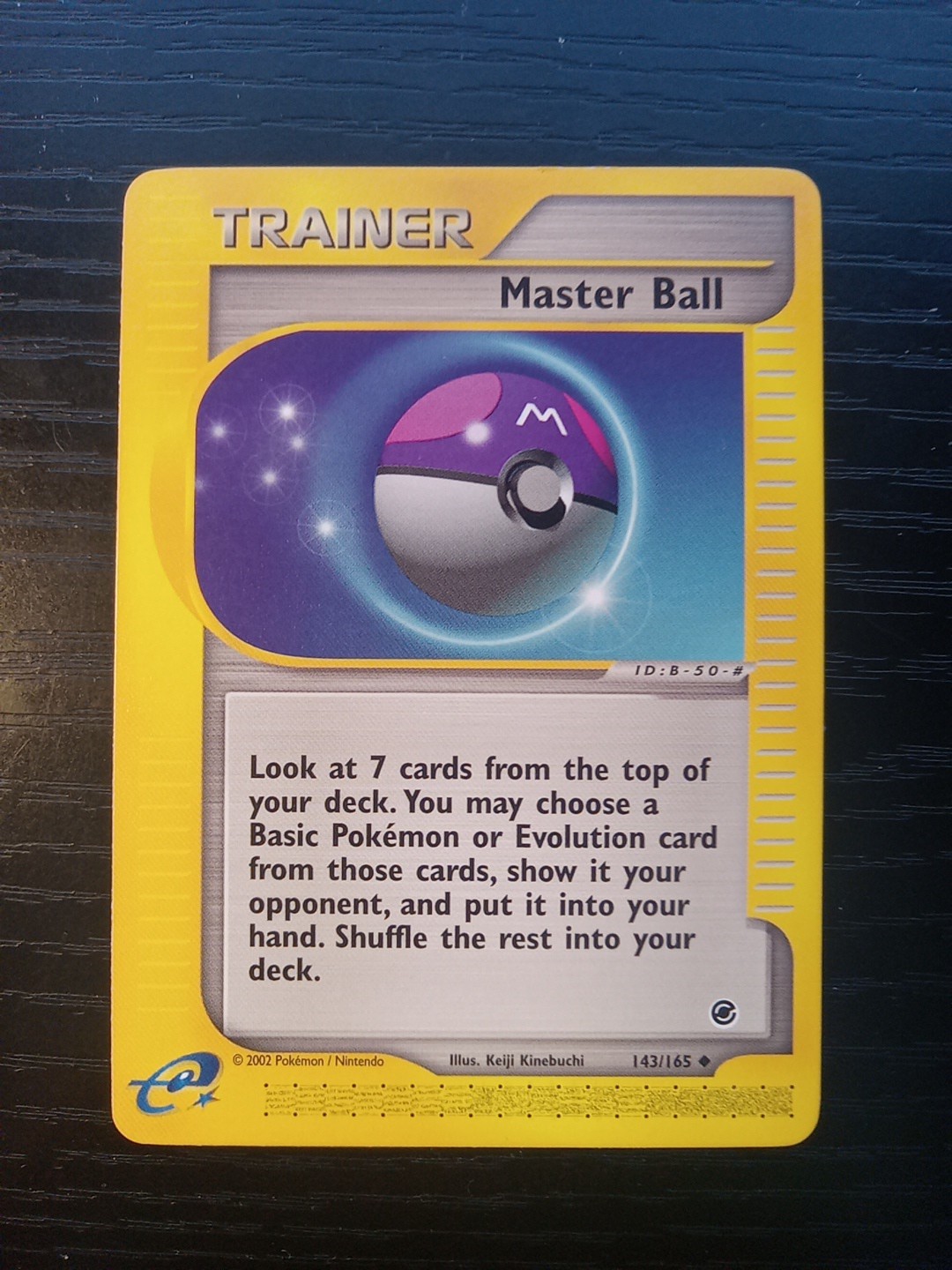Master Ball 143/165 Expedition Base Set Pokemon Regular NM Free Shipping!!