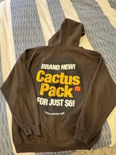 Travis Scott x McDonald's Cactus Jack Cactus Pack Sweater Hoodie Size L