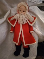 Rara Bambola Lenci Torino Serie BC anni 50 Babbo Natale