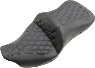 SADDLEMEN Roadsofa* Seat - Heated - Full Lattice Stitch - without Backrest -