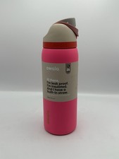 Owala 32 oz Freesip Stainless Steel Water Bottle Pink Limited Gift