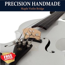 Cecilio 4/4 Violin Pearl White Beginner Professional Spruce