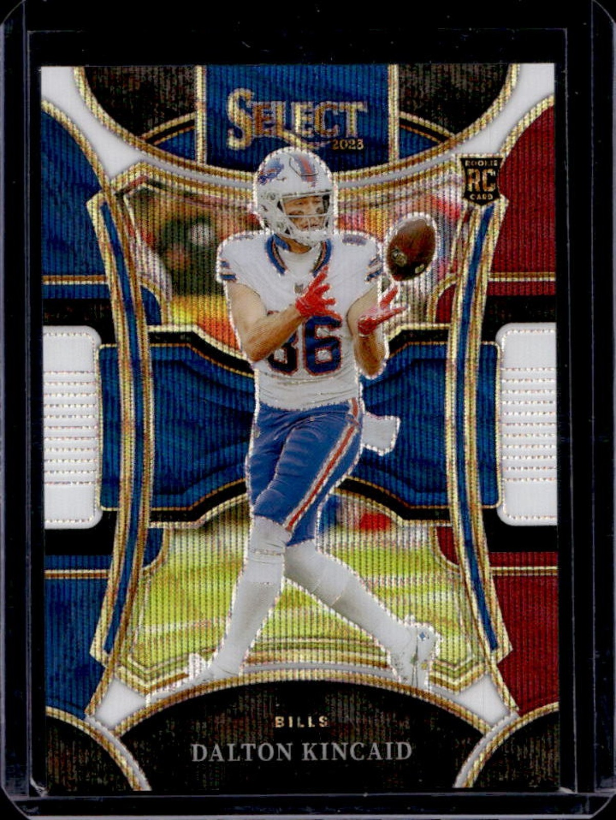 2023 Select Dalton Kincaid RC Tri Color Prizm Suite #125/149 Bills