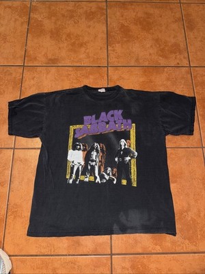 ミュージシャン 90s Vintage Black Sabbath XL Vintage Black Sabbath Sabotage T-shirt Size Xl Cronies Band Ozzy