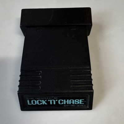 Data East Inc Lock 'n' Chase Video Game Cartridge 1982 Arcade Classic Release