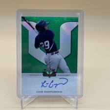 2017 Leaf Valiant Green #BALC1 Luis Campusano Auto /99
