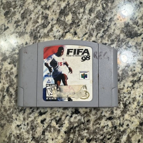N64 FIFA 98 Road To World Cup Tested Working